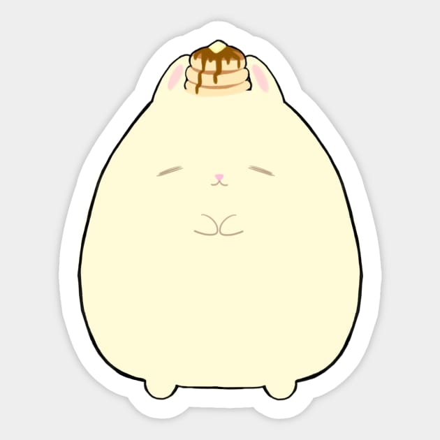 Pancake Bunny Sticker by CITROPICALL